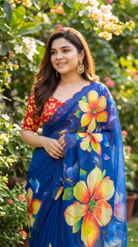 Premium Soft pure Georgette Saree