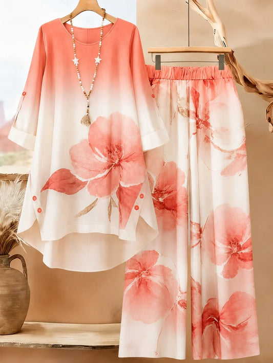 Chic Harmony Wide-Leg Outfit