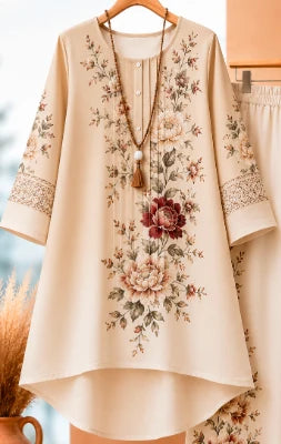 ๐ธ Elegant Floral Ombre Co-Ord Set