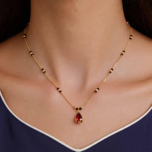 Avni Gold Plated Mangalsutra
