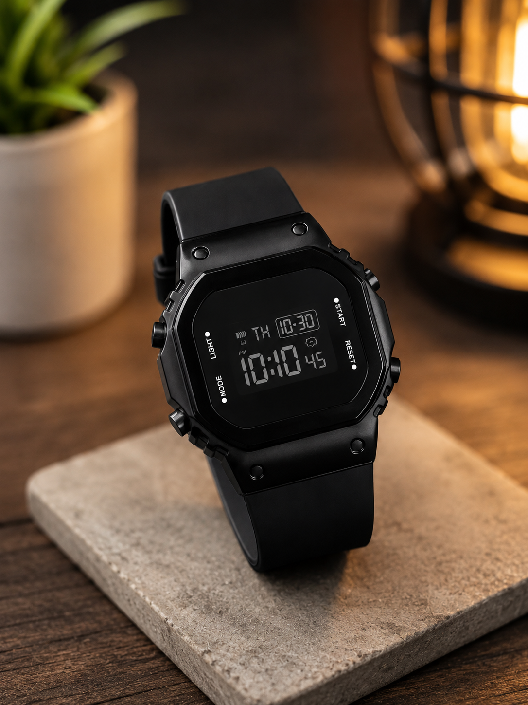 Bolt Black Men's Watch