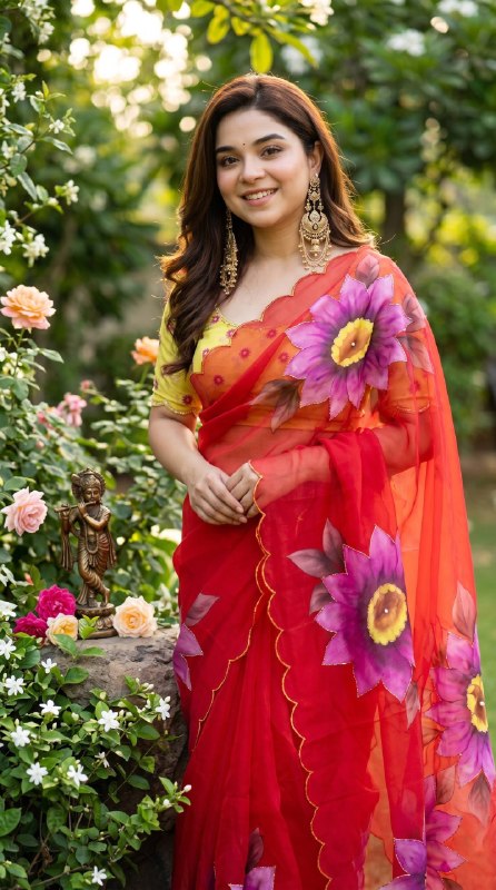 Soft pure Georgette handwork sarees (Copy)