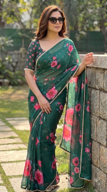 Premium designer Soft Georgette saree