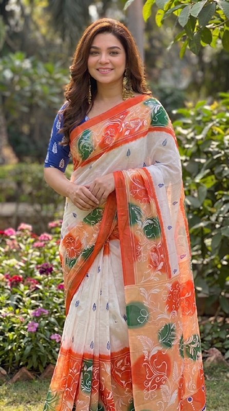 Premium designer Soft pure Georgette saree