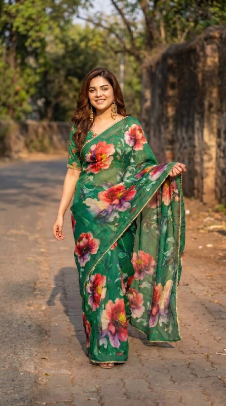 Premium Heavy Soft Georgette Saree