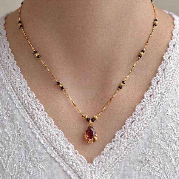 Avni Gold Plated Mangalsutra