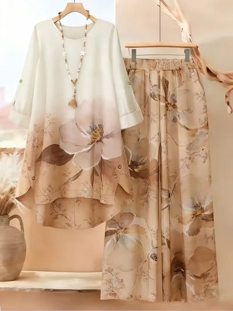 Chic Harmony Wide-Leg Outfit