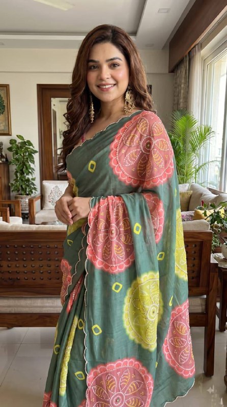 Premium designer Chiffon sarees