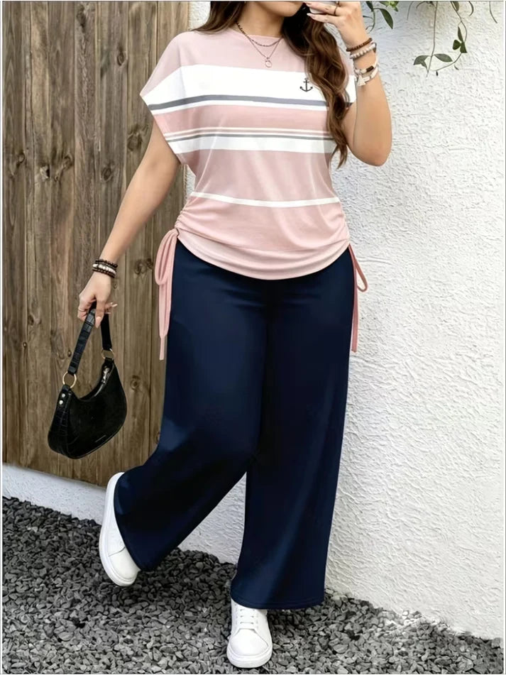Coastal Stripe Co-Ord Set