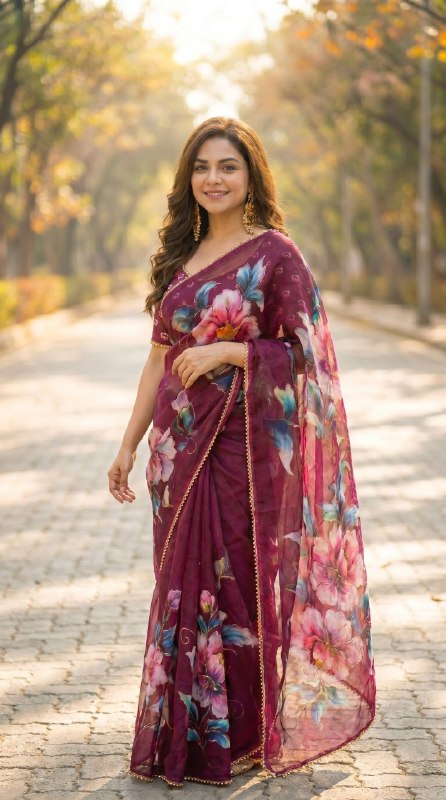 Premium Heavy Soft Georgette Saree