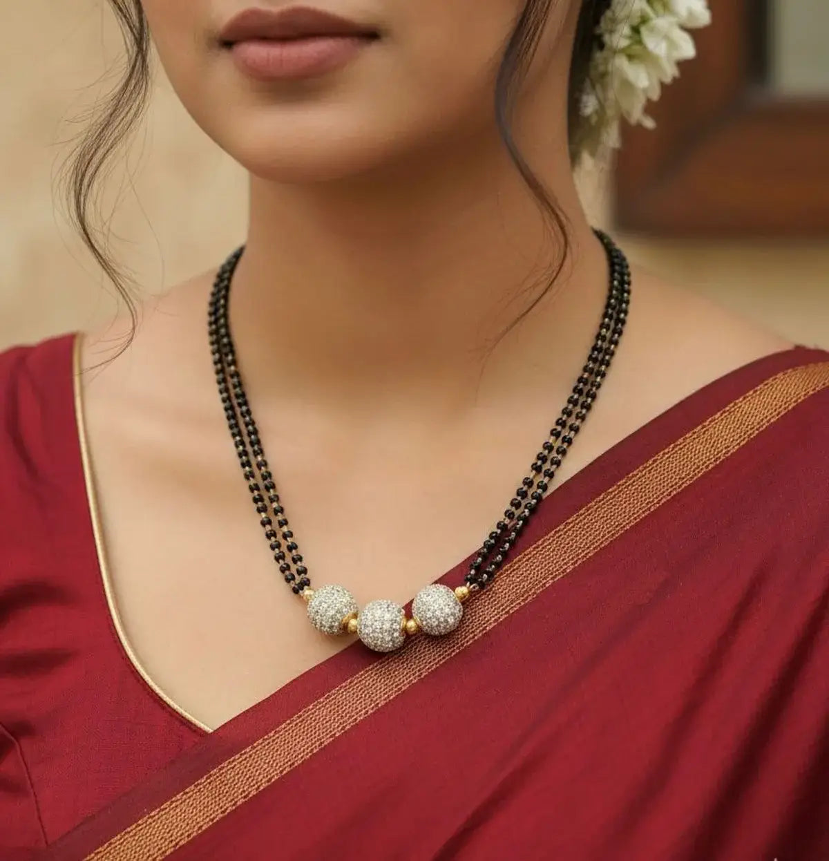 Buy 1 Get 1 Free Combo Set Ashwariya 3 BAll Mangalsutra