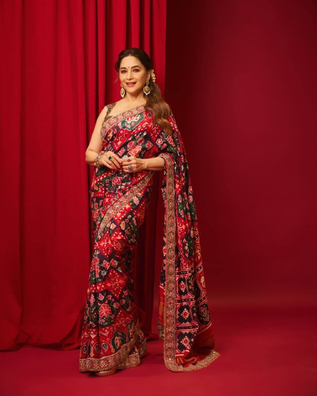 Premium designer Soft Chinon silk saree