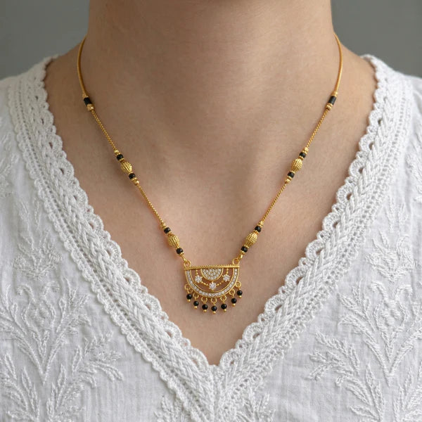 Roshika Gold Plated Mangalsutra