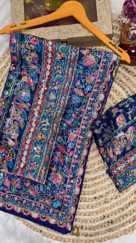 Premium Soft Chinnon Saree