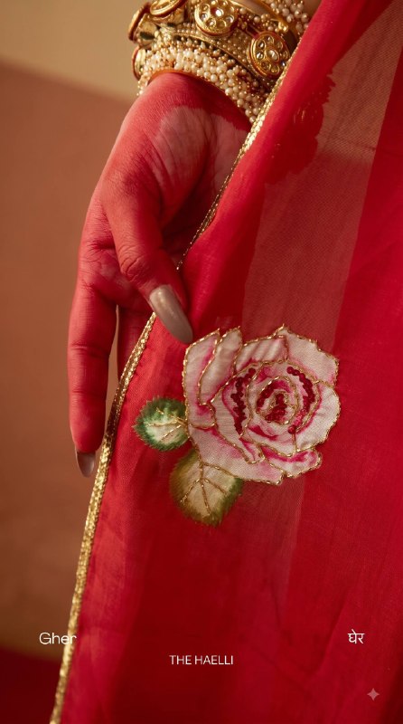 Premium designer Soft Chinon silk saree