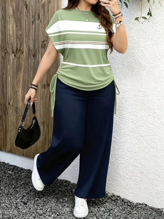 Coastal Stripe Co-Ord Set