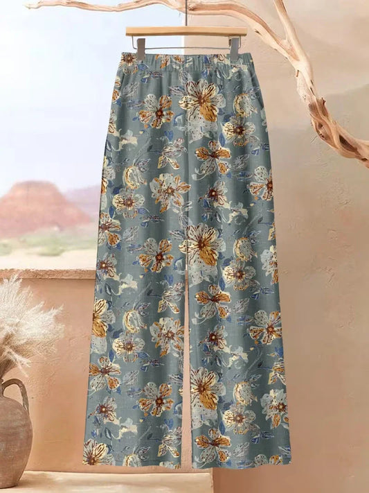 Flower Top Women's Relaxed Fit
