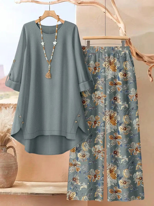 Flower Top Women's Relaxed Fit