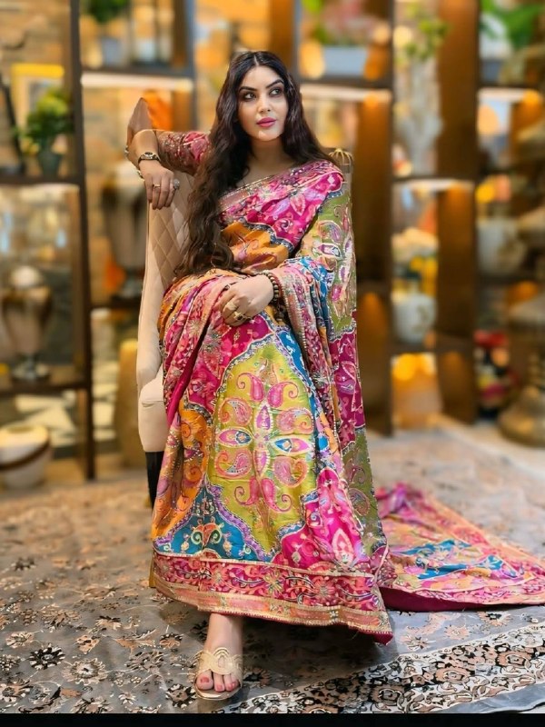 Premium Soft Chinnon Saree