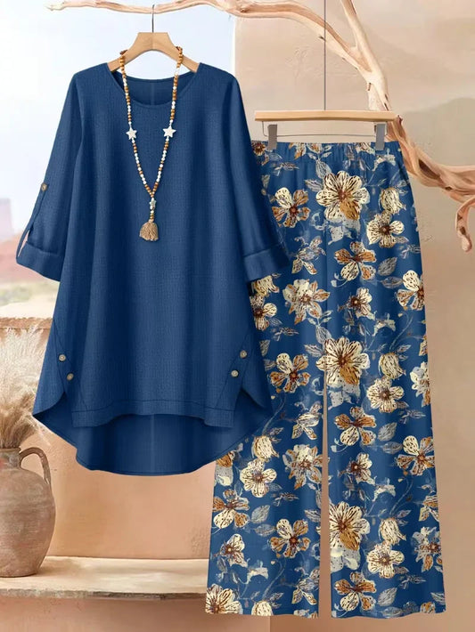 Flower Top Women's Relaxed Fit
