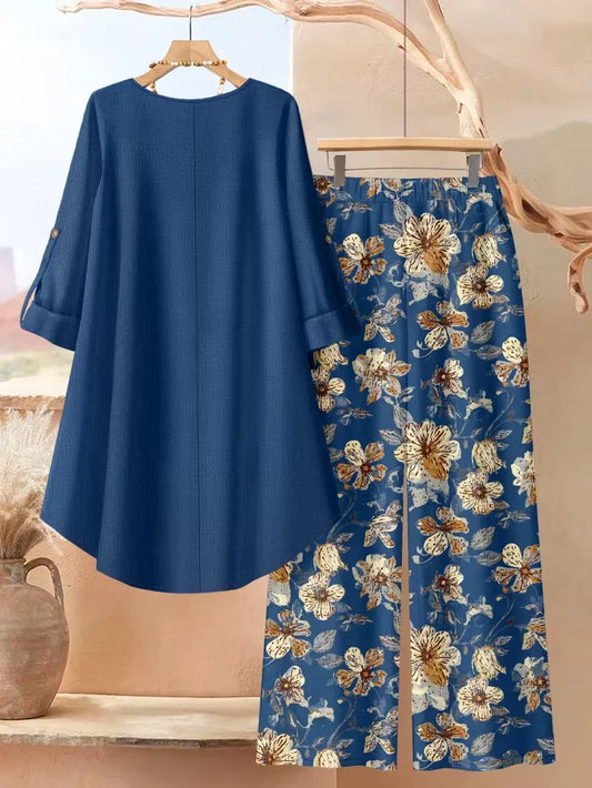 Flower Top Women's Relaxed Fit