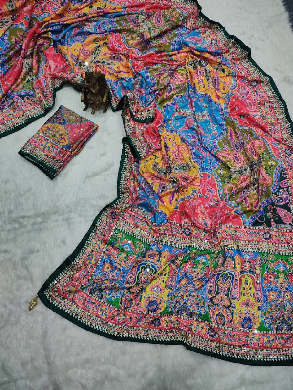 Premium Soft Chinnon Saree