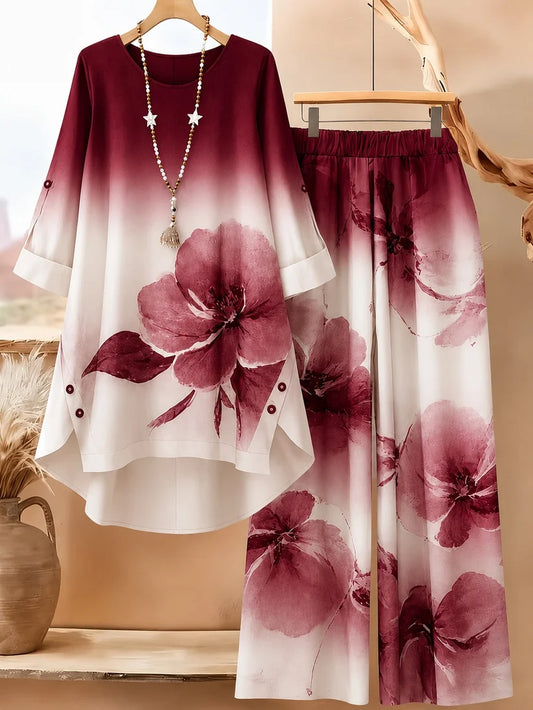 Chic Harmony Wide-Leg Outfit