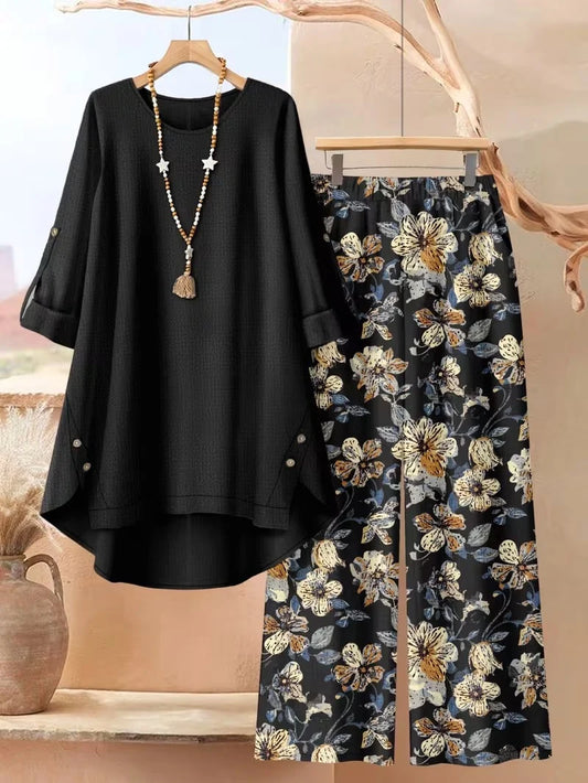 Flower Top Women's Relaxed Fit