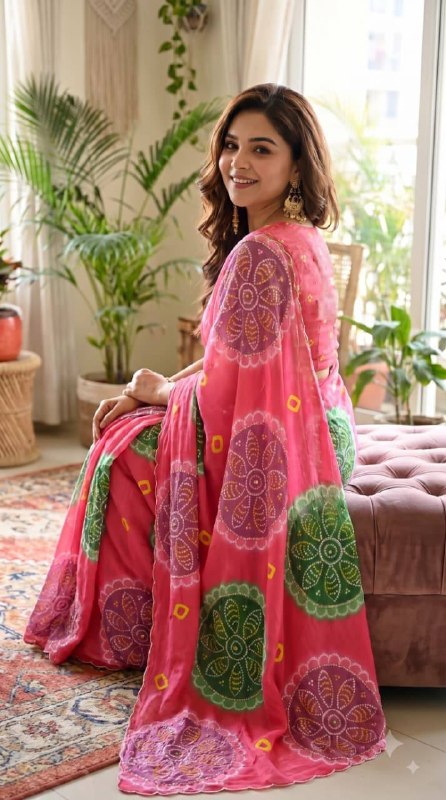 Premium designer Chiffon sarees
