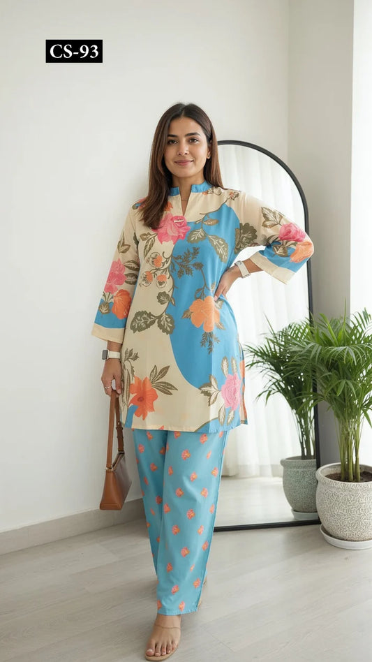 Blue Garden Luxe - Japanese crepe