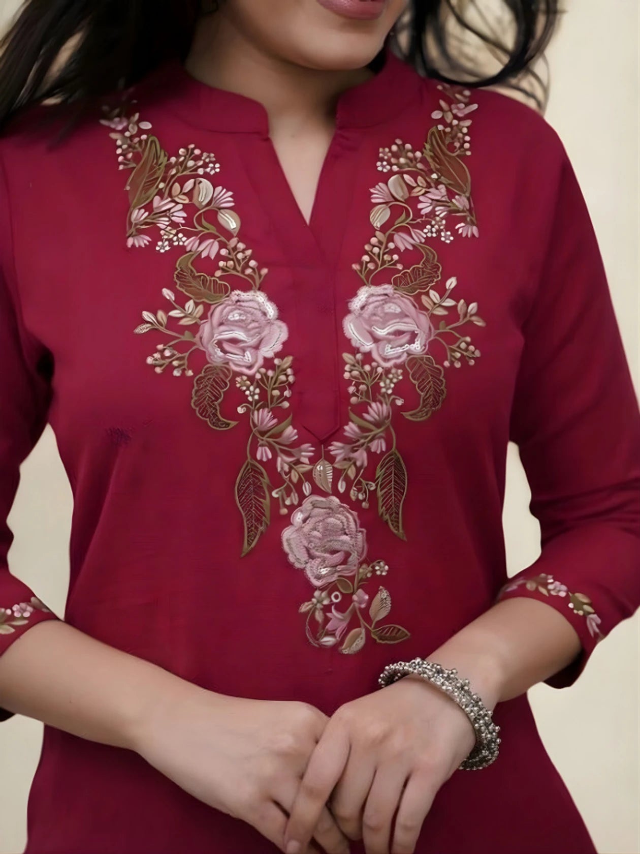 Fashion Women Embroidered  Kurta, Trouser/Pant & Dupatta Set