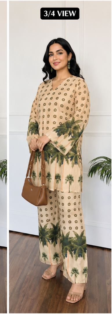 JANNAT PALM - Imported Rayon