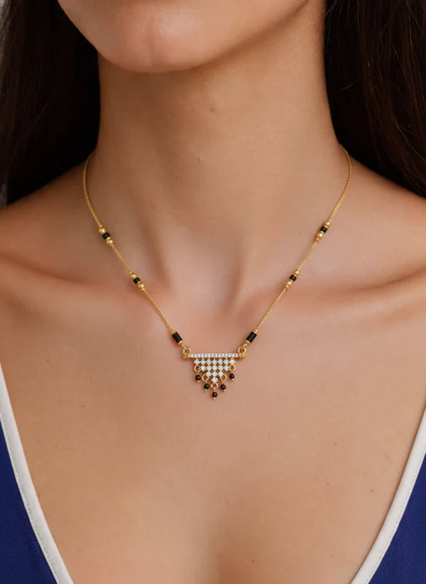 Ruhi Gold Plated Mangalsutra