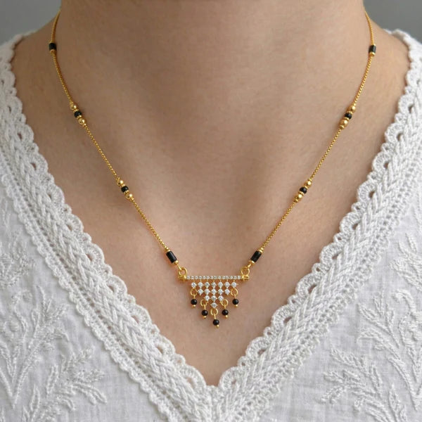 Ruhi Gold Plated Mangalsutra