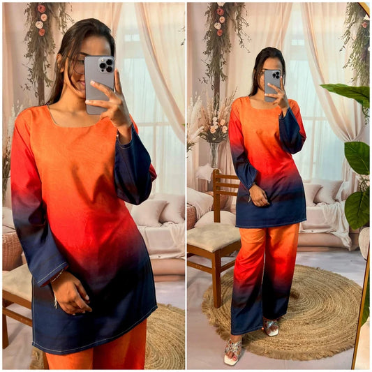 Sunset Glow - Imported Rayon