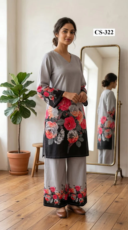 Midnight Rose Co-ord Set