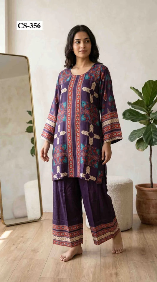 Royal Tapestry Coord Set- Japanese crepe