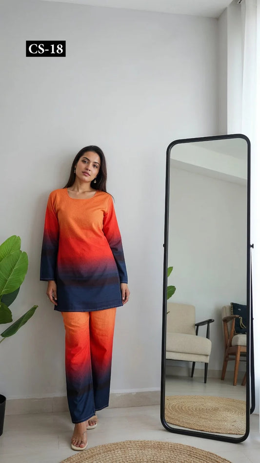 Sunset Glow - Imported Rayon