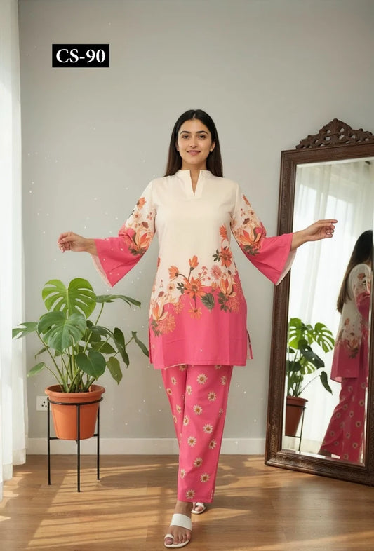 Rosy Petal Luxe - Japanese crepe