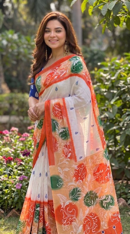 Premium designer Soft pure Georgette saree
