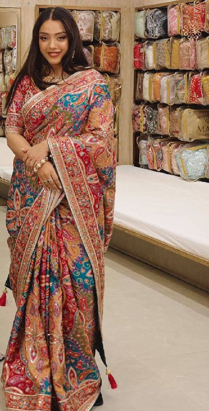 Premium Soft Chinnon Saree