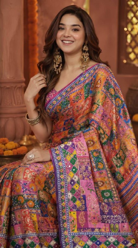 Premium Soft Chinnon Saree