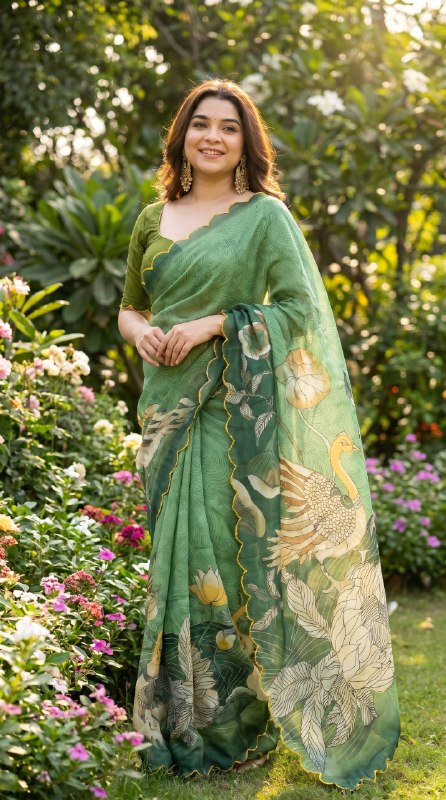 Premium Soft pure Georgette Saree