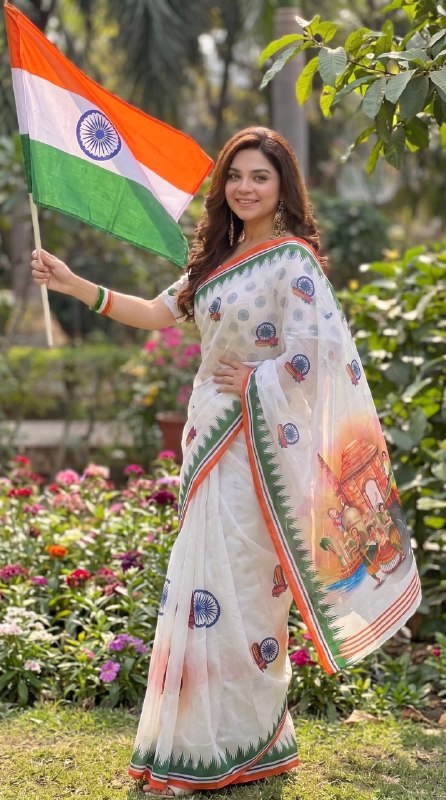 Premium designer Soft pure Georgette saree