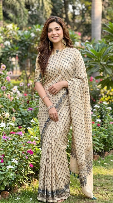 launching New Designer saree