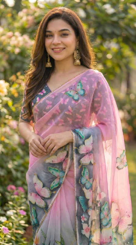 Premium Soft Georgette Saree