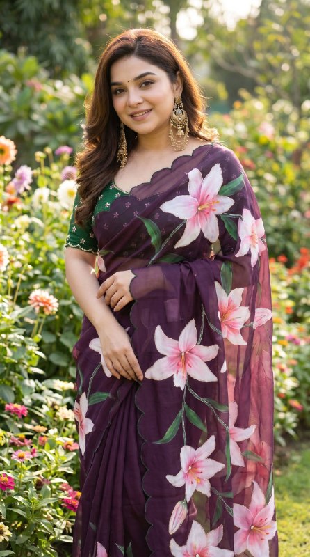 Premium Soft pure Georgette Saree