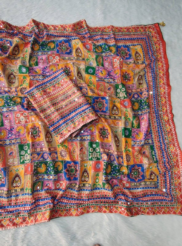 Premium Soft Chinnon Saree